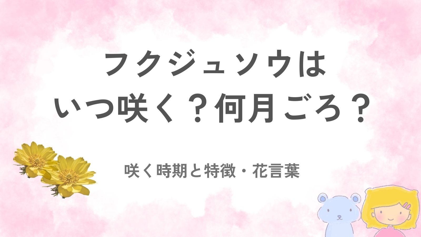 庭で咲いた福寿草フクジュソウの黄色い花